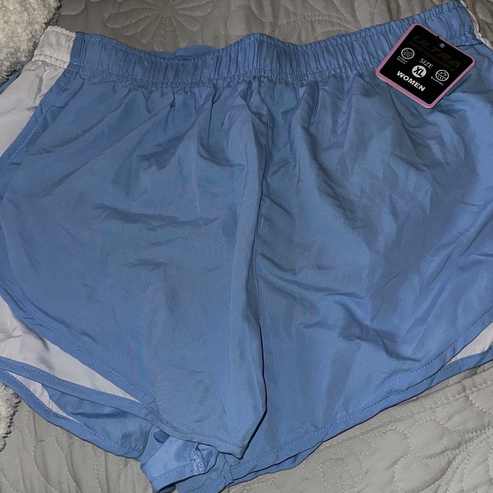 Blue Women's Athletic Shorts